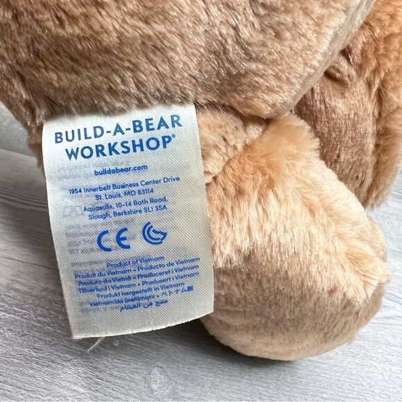 Build a Bear Workshop tan flop eared bunny rabbit - Picture 9 of 10